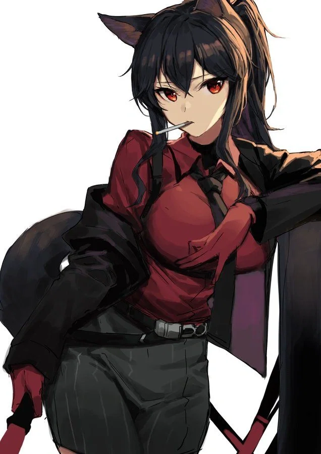 Cellinia Texas \ Moden AU | (Arknights)