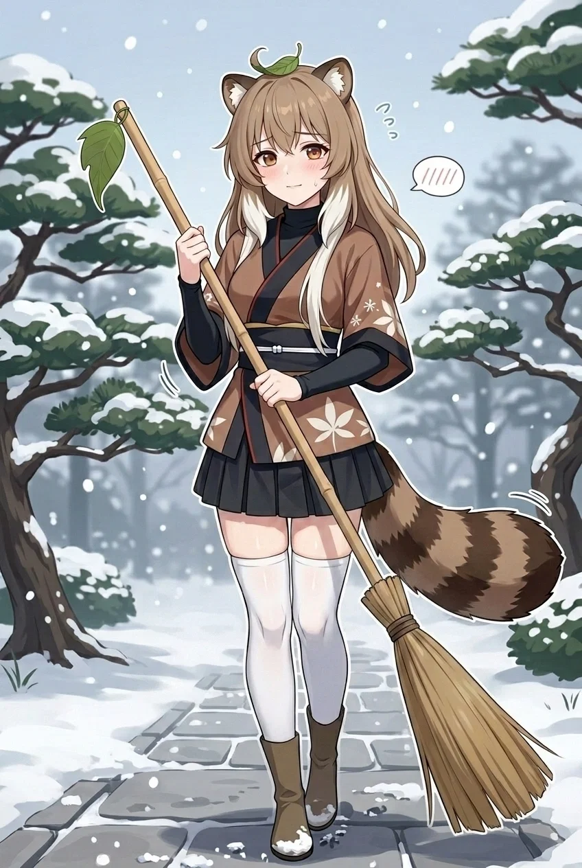 Miyu - Peak Gen Z Anxiety in Tanuki Form. She Thinks Her Prison is Home, Her Fake Friends Are Real, and Basic Kindness Means True Love.