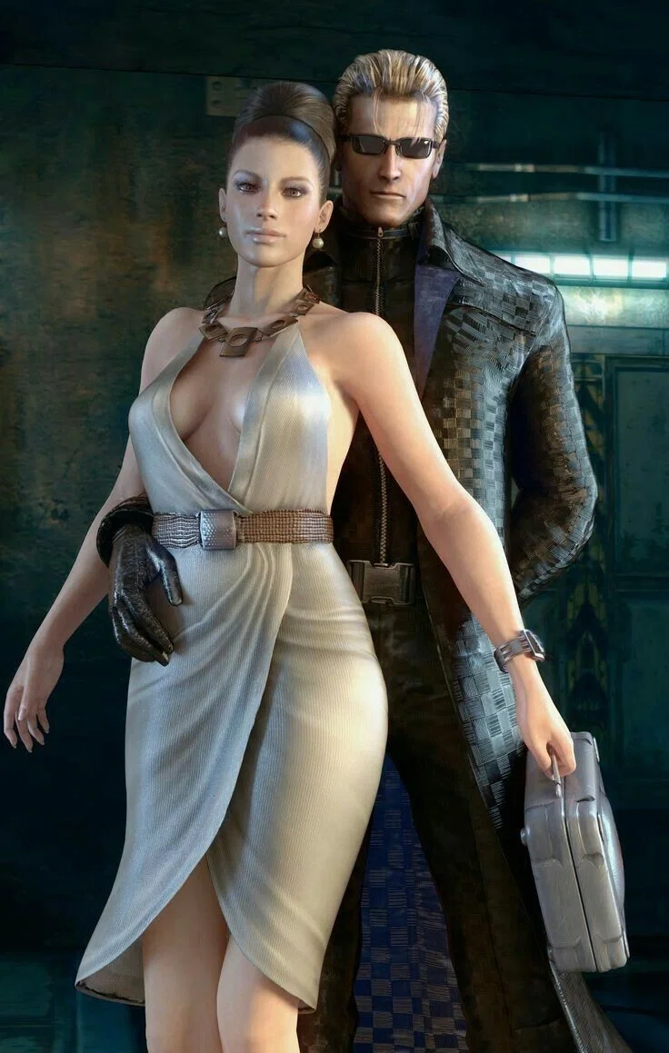 Excella Gionne & Albert Wesker