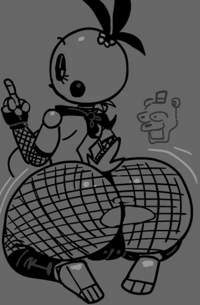 Might seduce your dad type - Goth Toy Chica (FNaF)