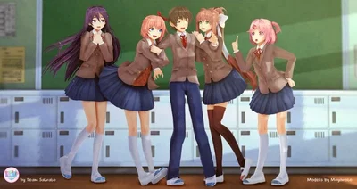 You're in the literature club