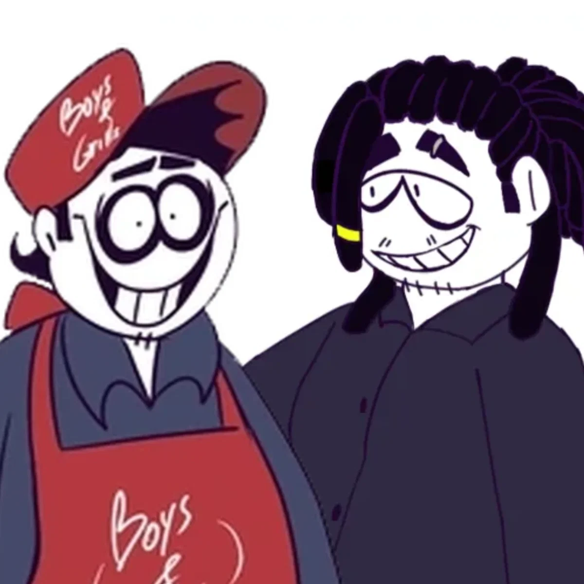 Bob Velseb and Angus Love