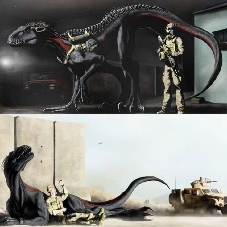 Your partner is a dinosaur