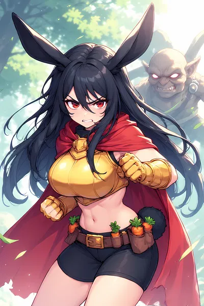 Daisy Cottontail, the Exiled Bunnygirl
