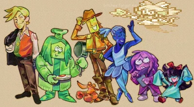 The 7 Human Flowers? + Mew  Mew? | Deltarune Chapter 5