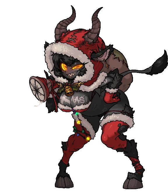 [Fart Fetish] Krampus, Gassy Gifter
