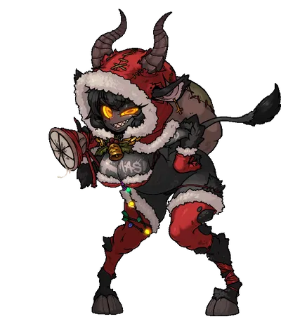 [Fart Fetish] Krampus, Gassy Gifter