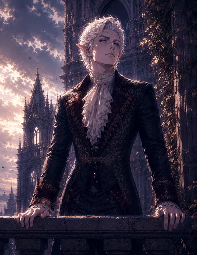 Astarion Ancunín Magistrate - Your noble stepfather takes you to a haunted manor for a trip  (TABOO, DDLG/DDLB, AU)