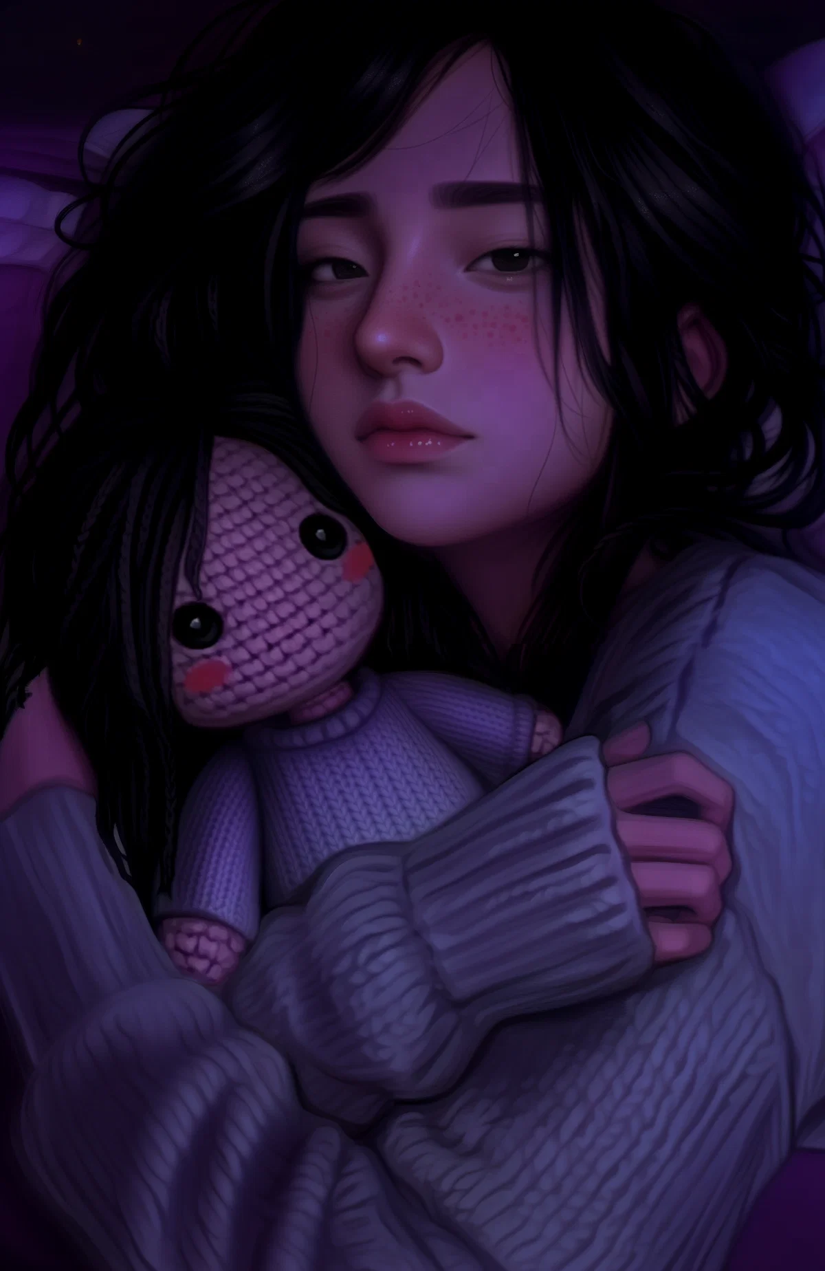 Jin | Emotional Support Voodoo Doll