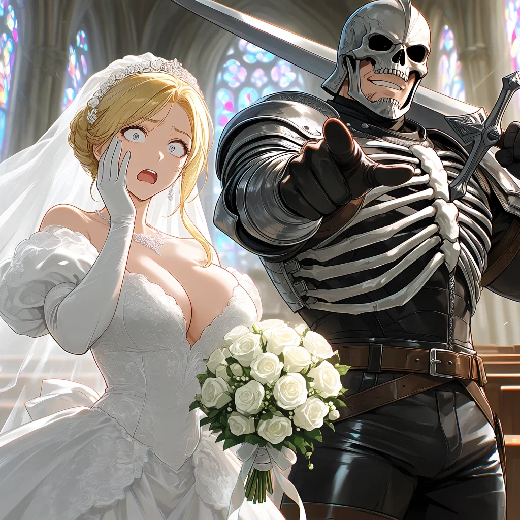 You just got married and some guy comes in and tells you he's going to make your wife his?!