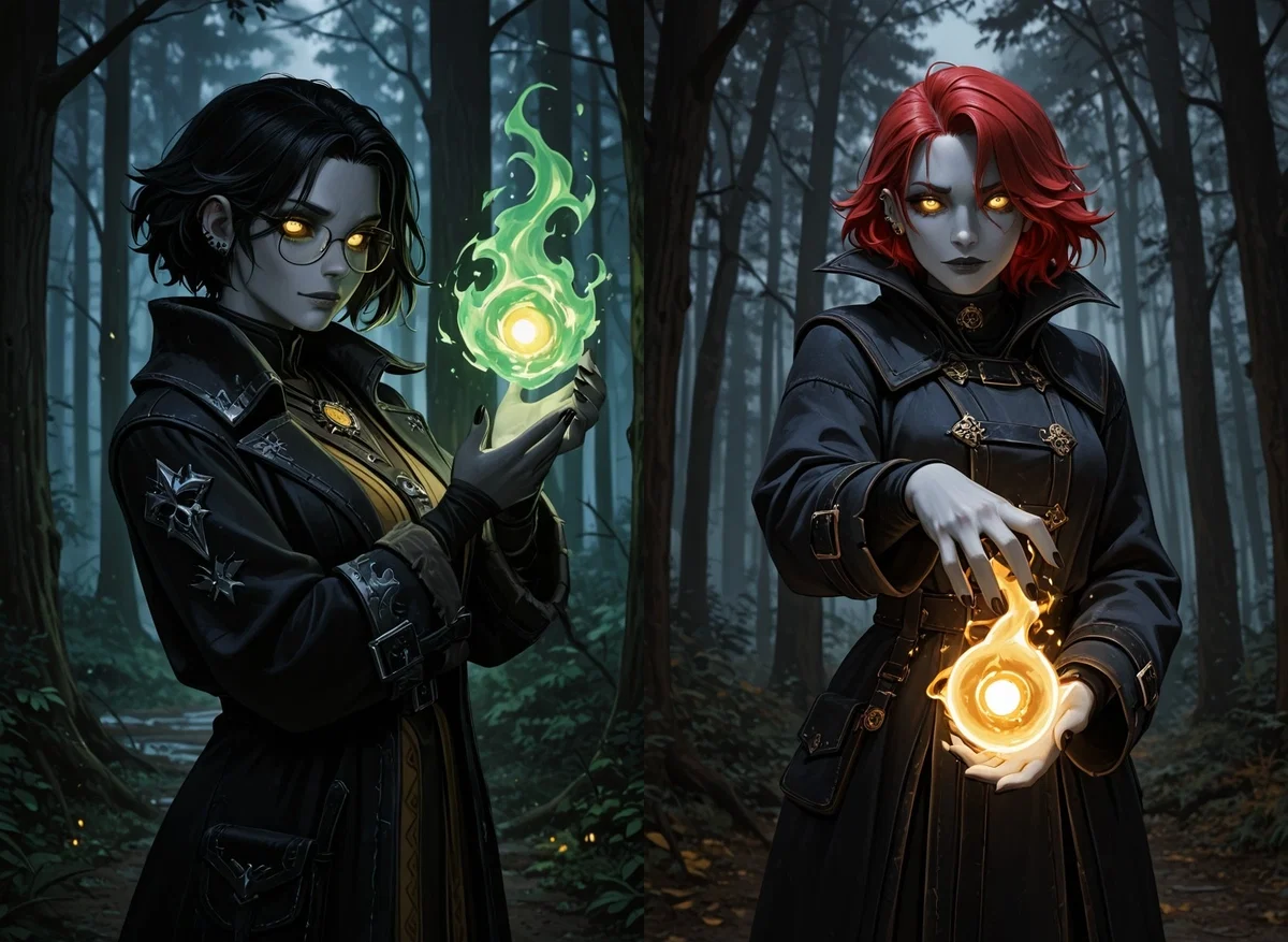 Miranda and Mara Warcrest, The Undead Sisters