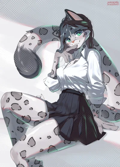 Lumi Vale | Shy Snow Leopard 