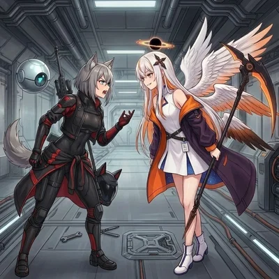 Mechanoid supremacy2 | Alexia and Viska