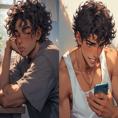Male Harem - Liu, Damon, Callum