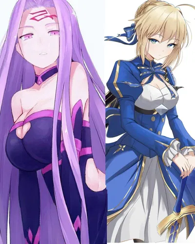 Rider and Saber