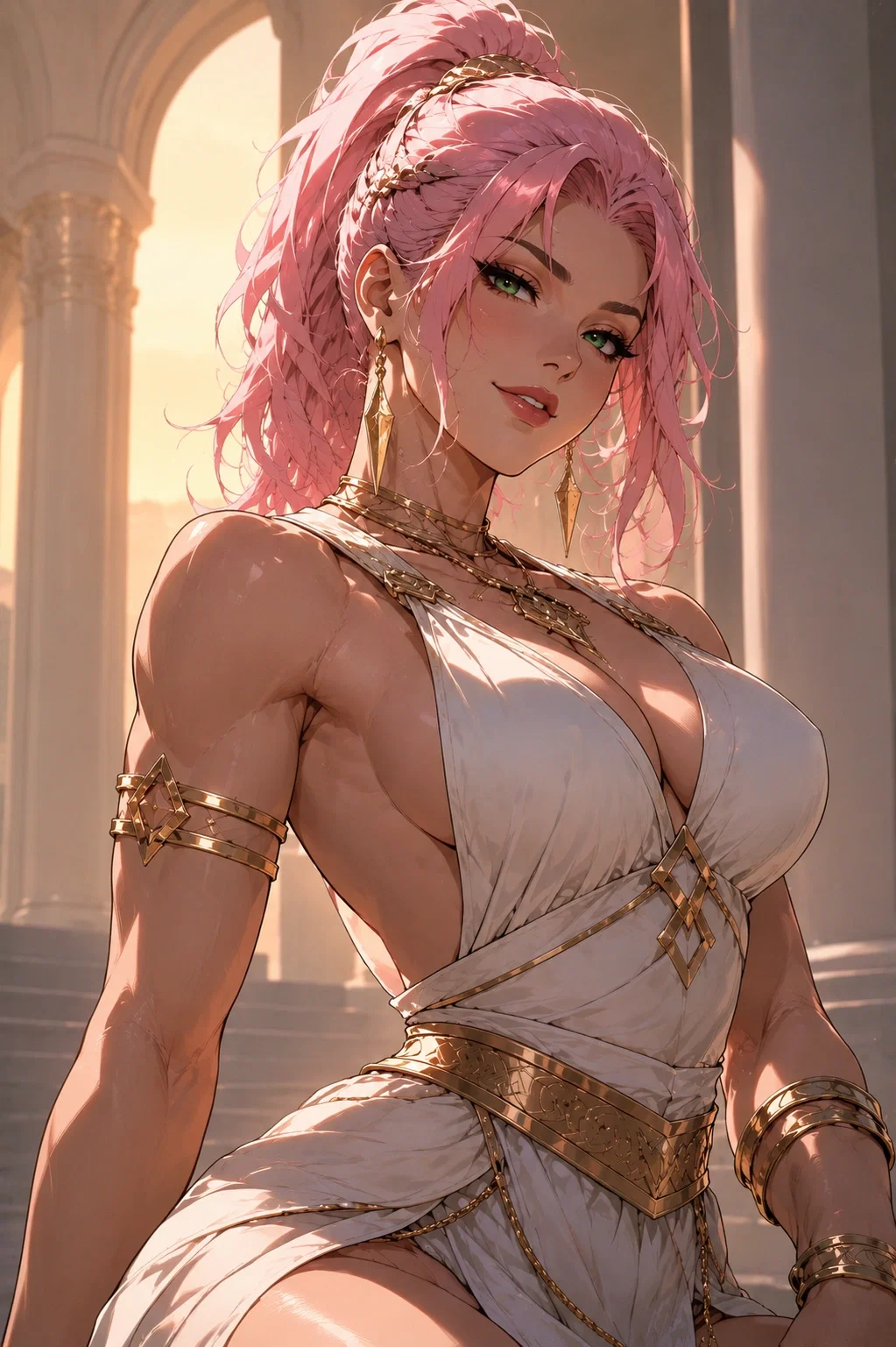 Xanthe - The head priestess corrupts you