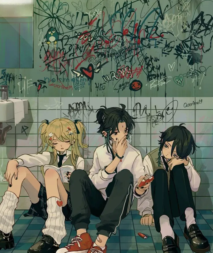 Genshin School au !!️