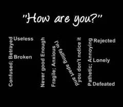 I'm not fine. 