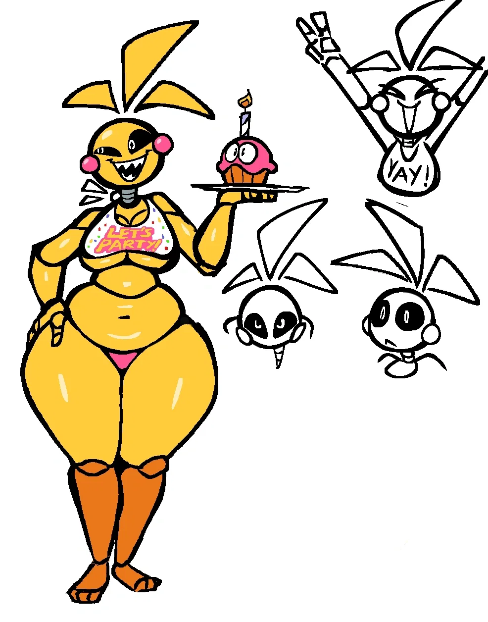 Let's Party, And Probably  ! (Toy Chica)