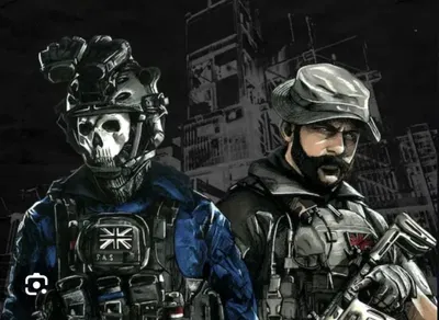 Simon "Ghost" Riley and John Price