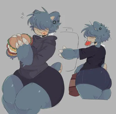 Lucas - Teasing Snorlax Femboy Friend