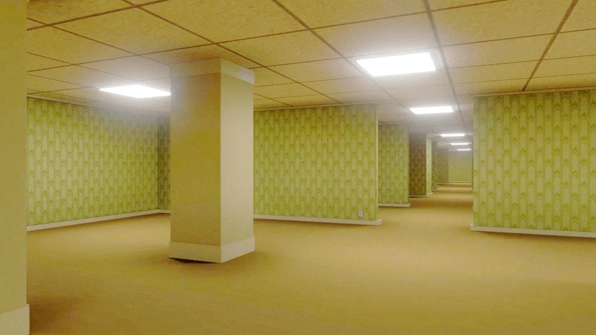 BackRooms but.... Fandom crossover?! Damn!