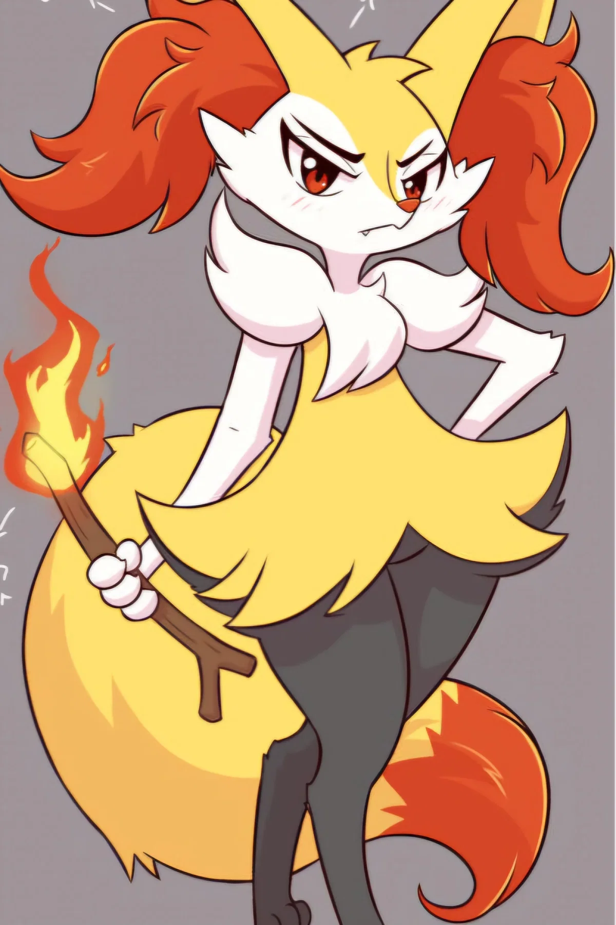 Tsundere Braixen