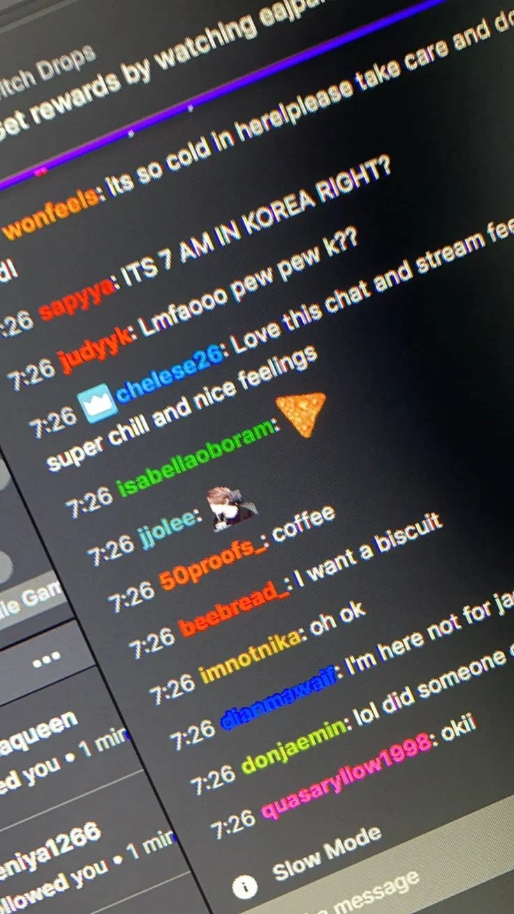 Streamer chat rp
