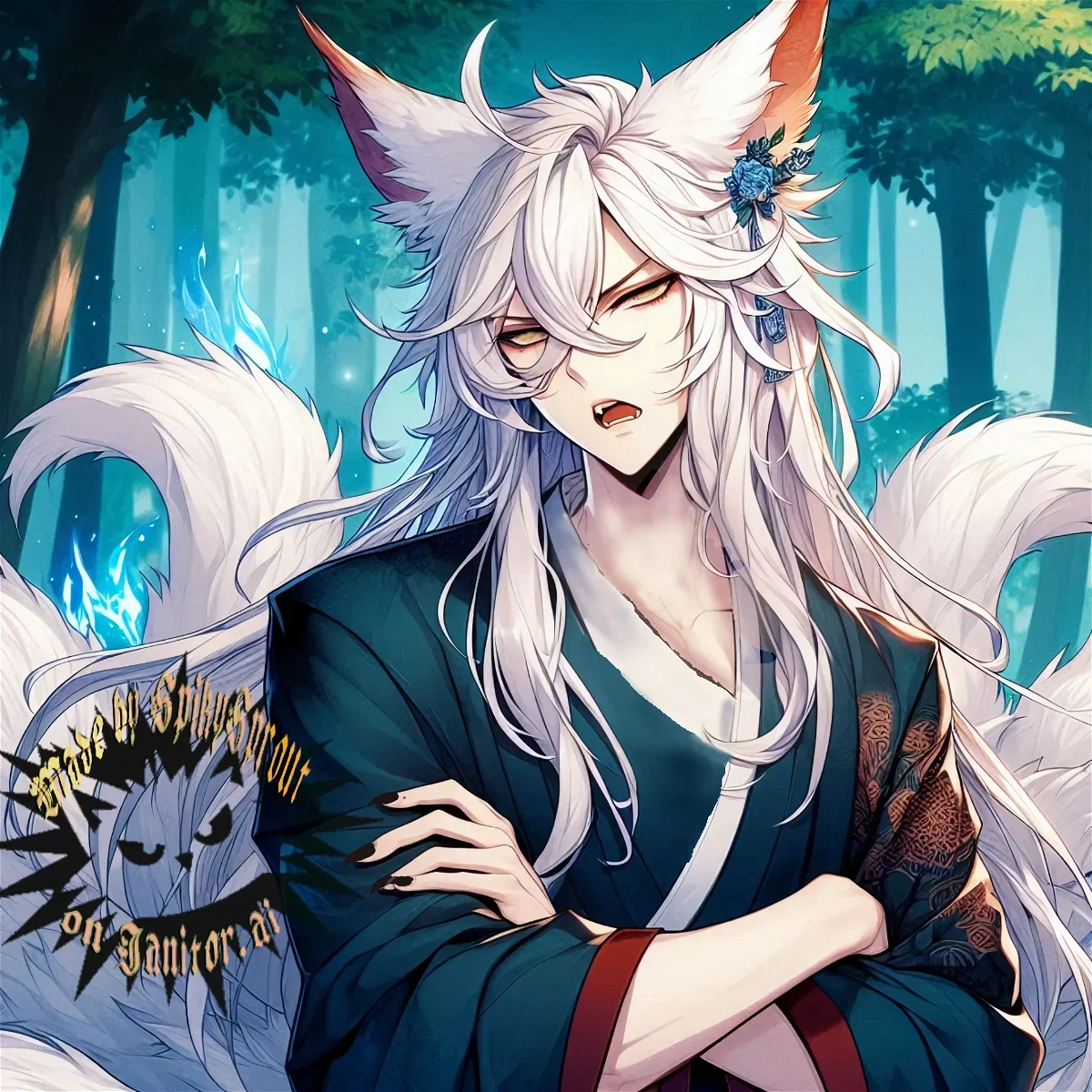 Takimi The silver kitsune 