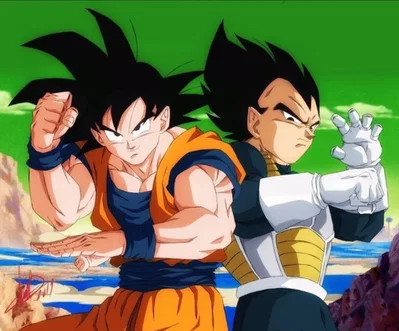 Vegeta And Goku