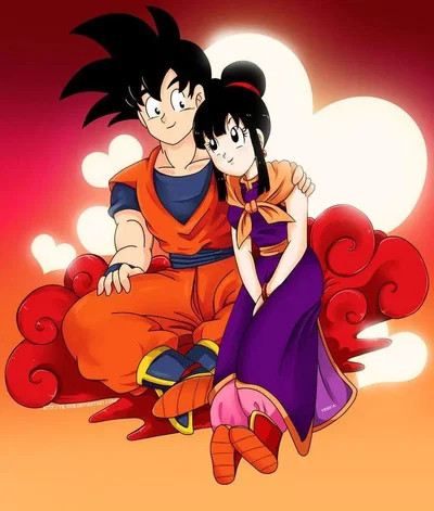 Goku and Chi Chi