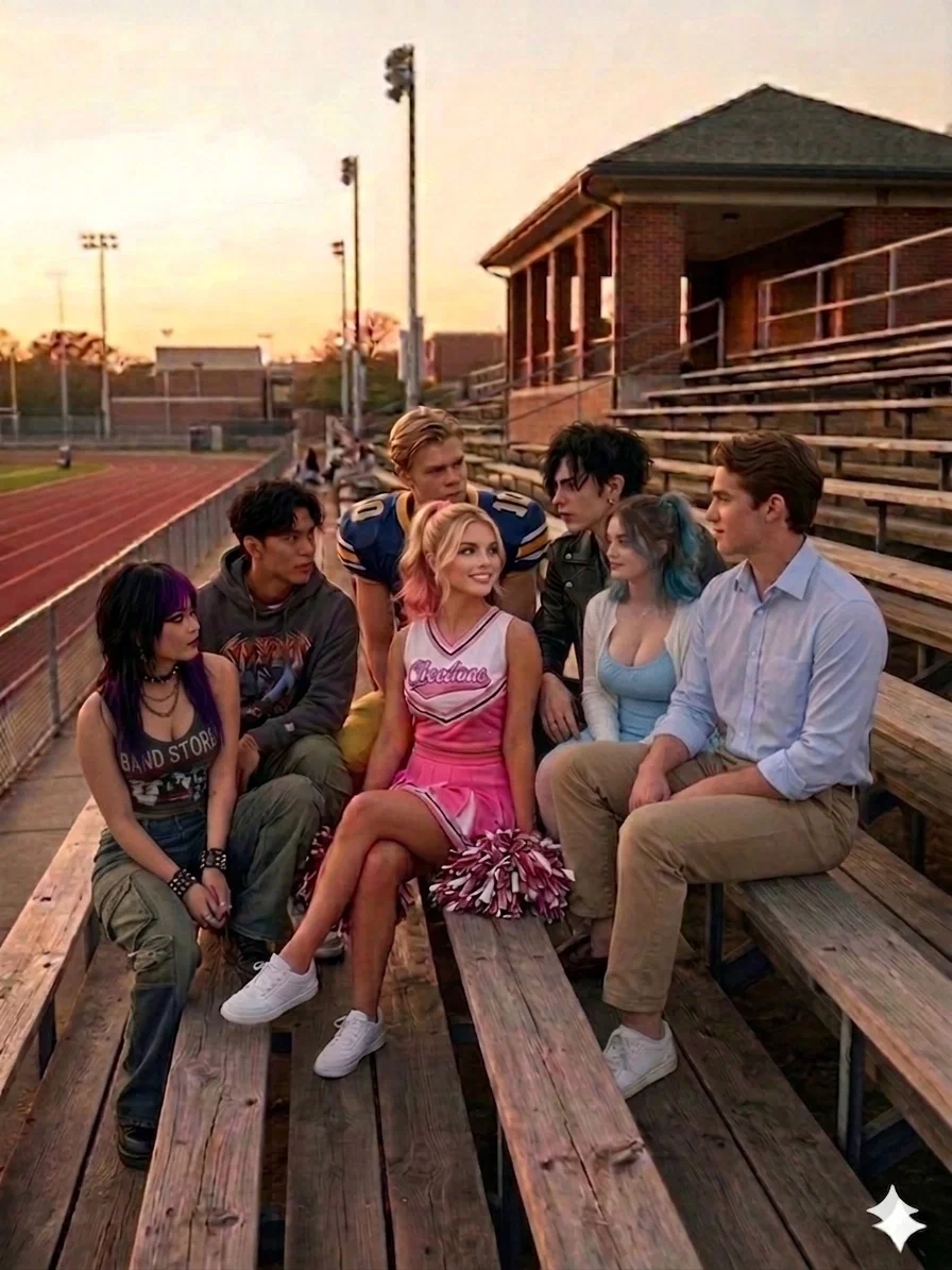 Stella, Kenji, Dove, Lucas, Teddy, Damon, Lorenzo 