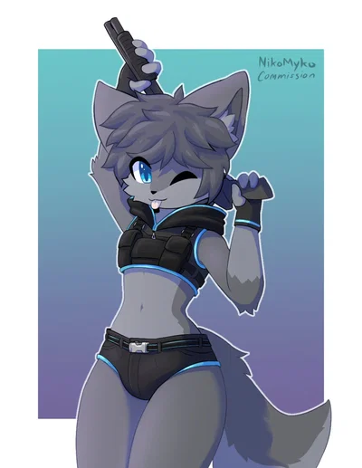 A Date With Femboy Wolf Boy -Sapphire-