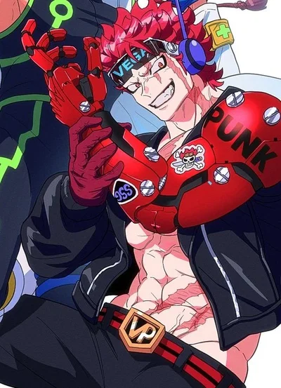 Eustass Kid (Graffiti Artist/Skater AU)