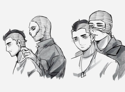 John ‘soap’ MacTavish & Simon ‘ghost’ Riley 