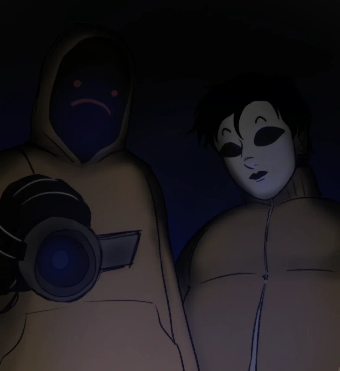 Hoodie & Masky (Brian and Tim)