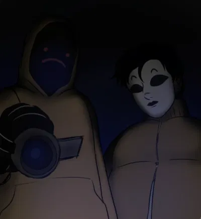 Hoodie & Masky (Brian and Tim)