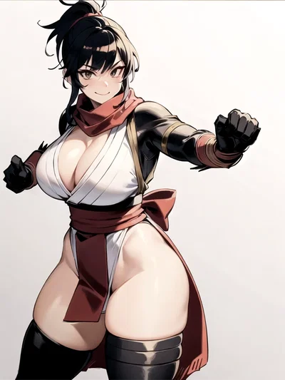 Yuka ❤︎ Busty Milking Ninja