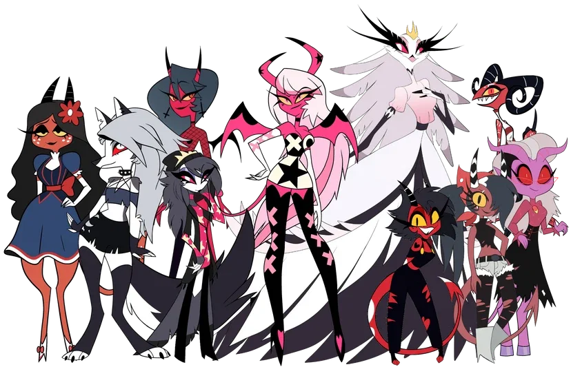 Helluva boss female characters has arrived