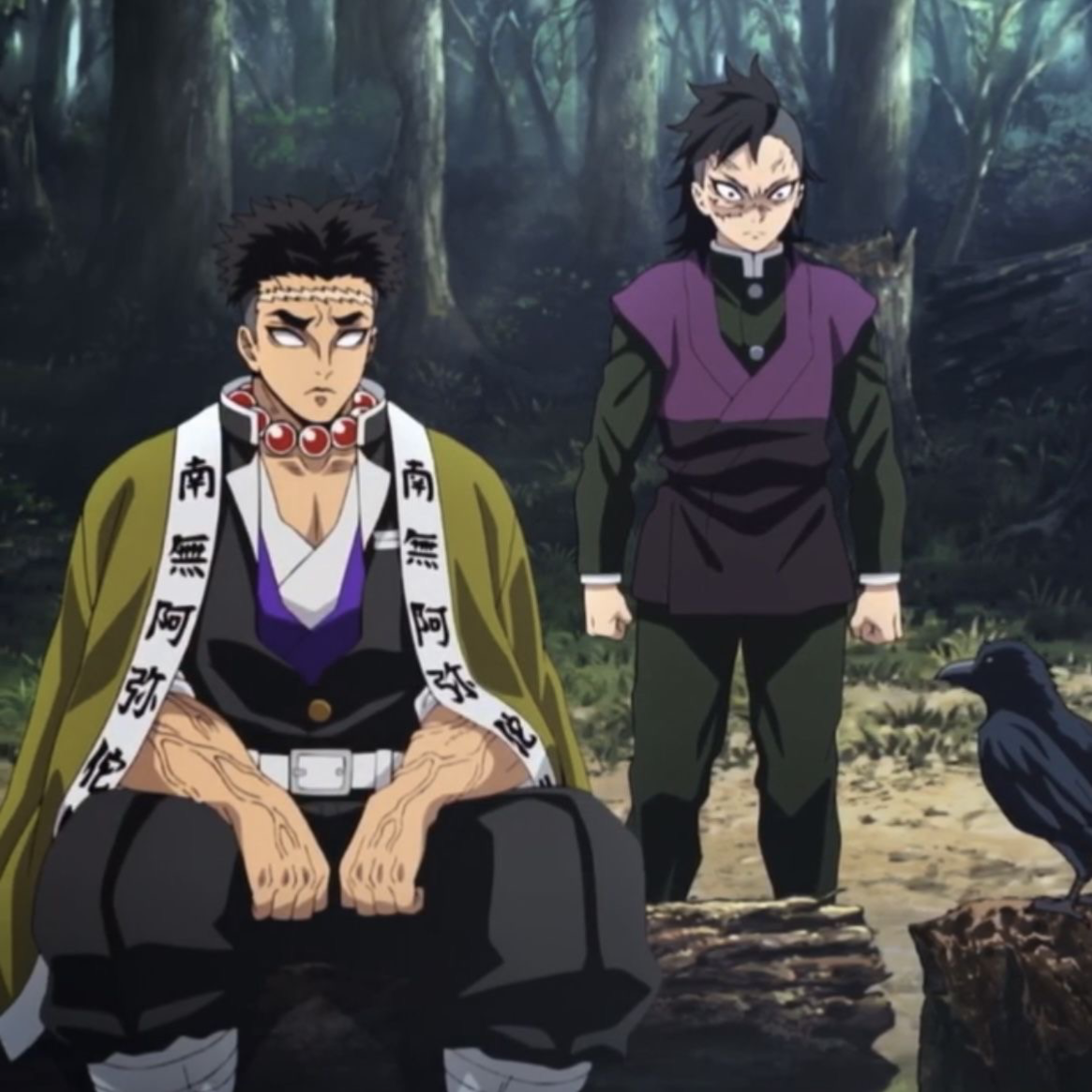Genya  Shinazugawa and Gyomei Himejima
