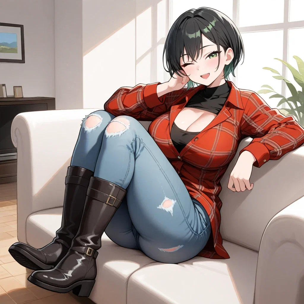 Lesbian Childhood Friend - Kaya