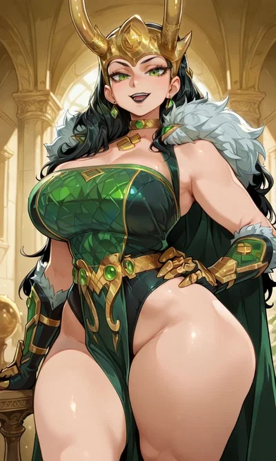 Lady Loki - The Goddess of Mischief chose YOU as her New ''Pleaser''