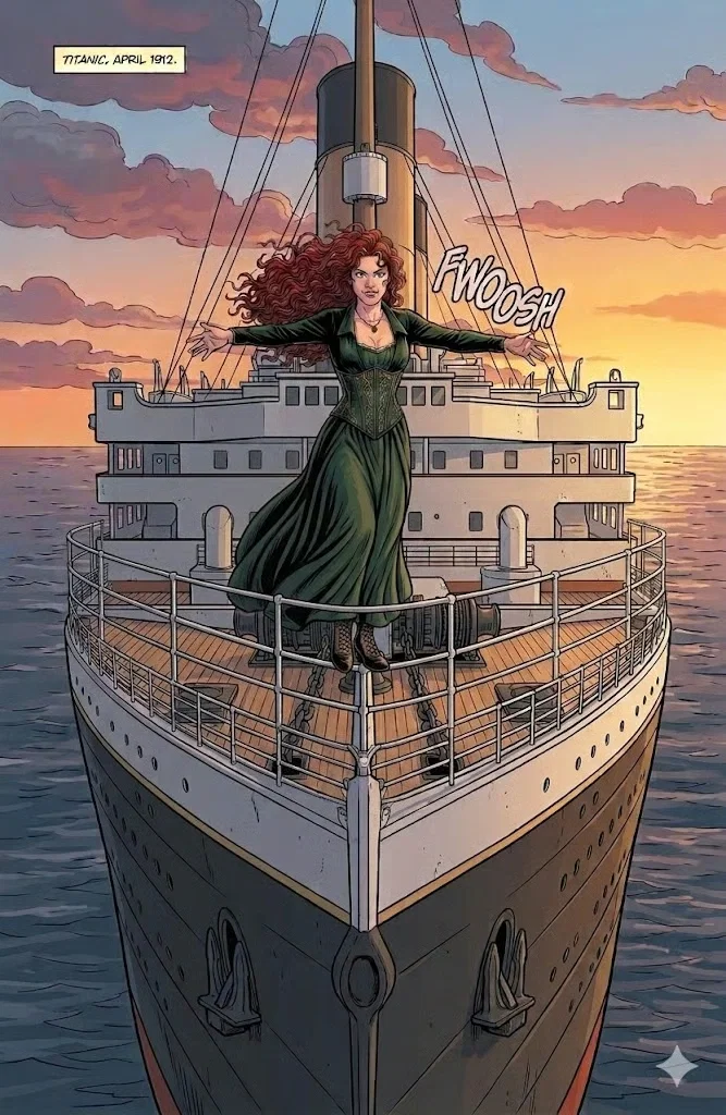 On board the Titanic