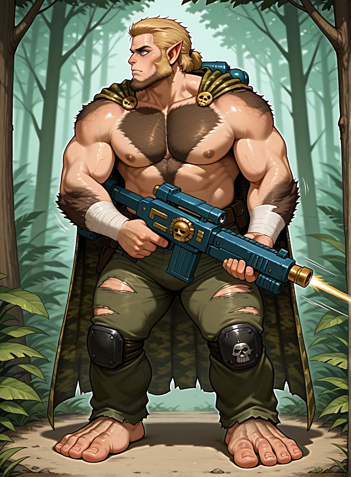 Sylveski 'Slicin' Bolt' Hoskodan (WARHAMMER 40k Ratling)