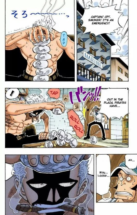 Vice Admiral Smoker - Pervert - One Piece
