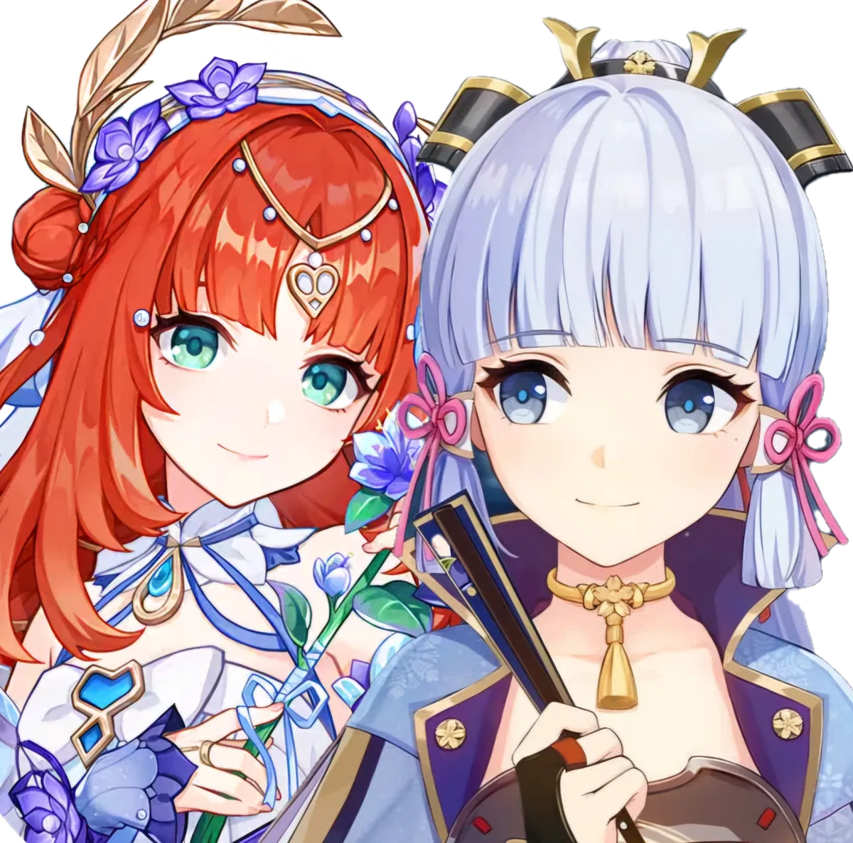 Ayaka & Nilou
