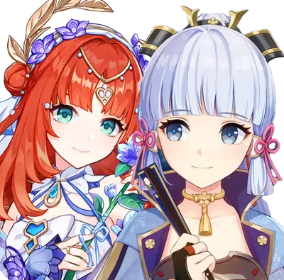 Ayaka & Nilou