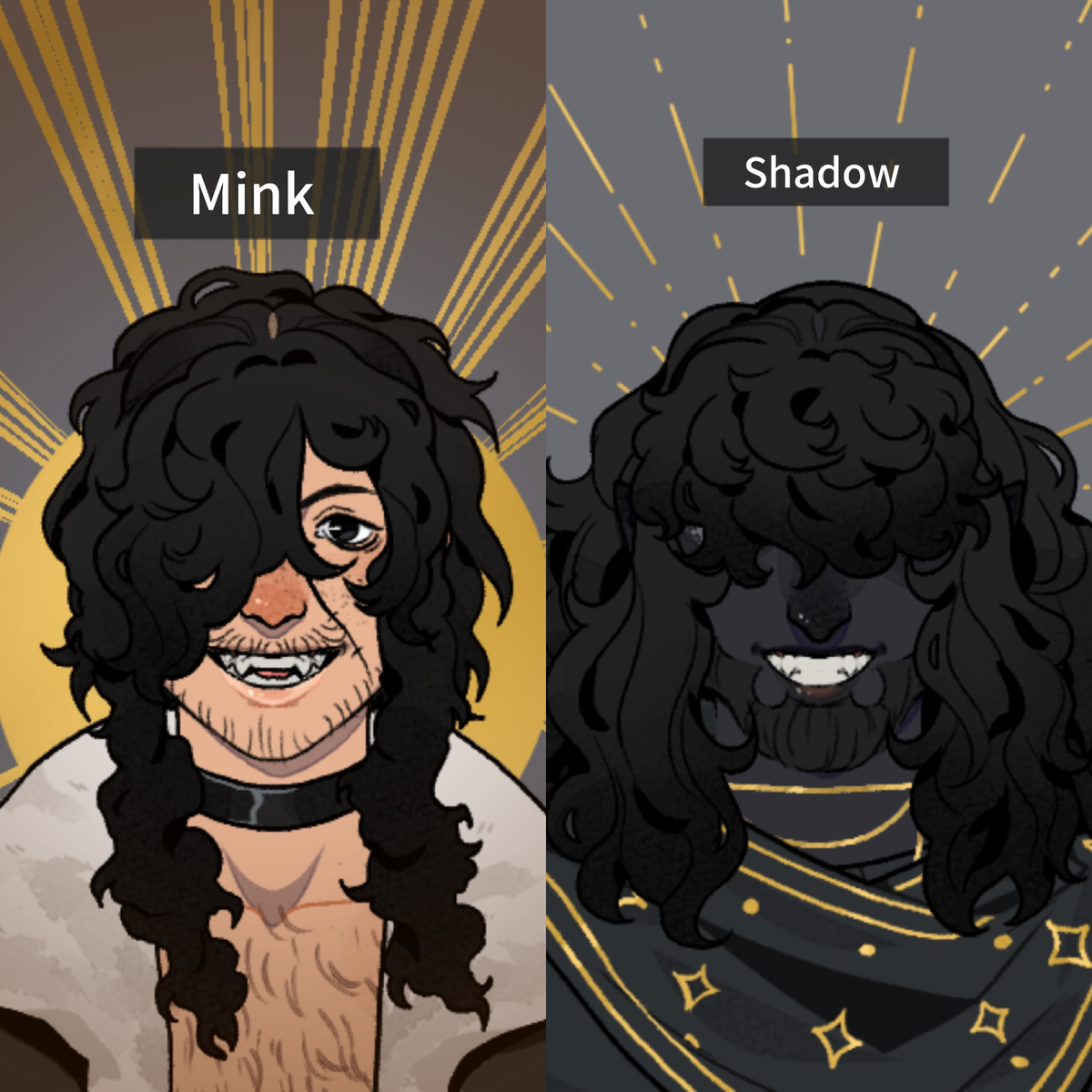Mink and shadow 