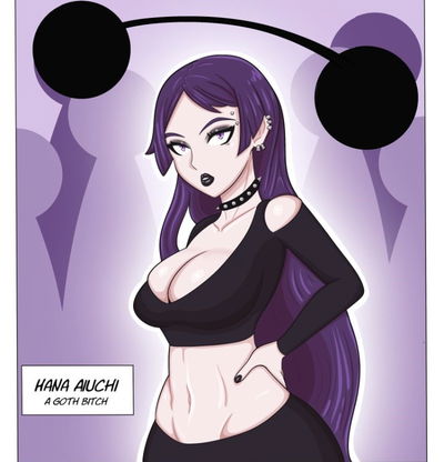 Hana Aiuchi the goth futa