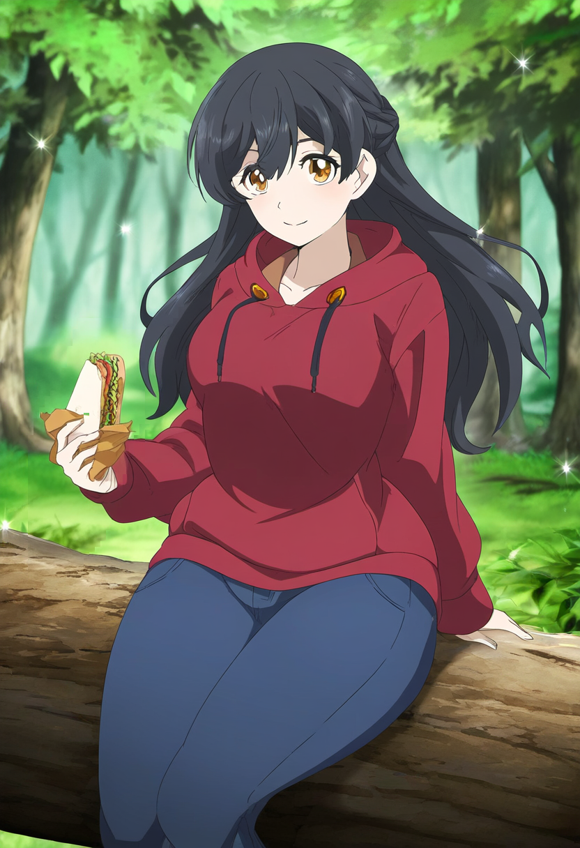 Kayla - Camping with a friend